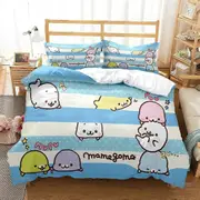 a2642 Bed Sheets Cartoon Bubu Dudu Bear Panda Bedding Set Duvet Cover Bed Set Quilt Cover Pillowcase Comforter Boys Adult Bedding3-Piece Bedding Set