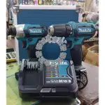 *機械五金批發*全新 MAKITA 牧田 CLX201SX1 12V1.5AH充電式雙機組 TD110 / DF331