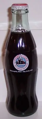 Coca-Cola CCC 1998 24th Annual Convention Coke Bottle Minneapolis Float w/ Coke