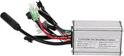 EVTSCAN 36V 48V Motor Controller, 6 MOSFET, Aluminum Alloy, Integrated Headlight Control, Low Voltage , Temperature Regulation for Electric s