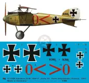 Peddinghaus 1/72 Albatros D.III Markings Hans Oberlander Jasta 30 France 4386