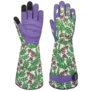 long gardening gloves for women rose pruning gloves with forearm medium