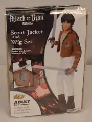 Halloween Costume! Attack on Titan Scout, Sz: Adult LG (42-44) *New* 01334333