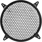 10 inch Speaker Grill Cover SubWoofer Grille Speaker Covers Waffle Grill Cover Guard Protector Grille Audio Accessories Subwoofer Grille and Hardware 10" Waffle Speaker Woofer Grill Black (10inch)