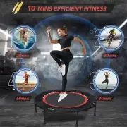 NAYUKII Mini Trampoline Fitness Rebounder for Adults and Kids Indoor&Outdoor Max