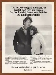 1986 Burroughs Wellcome Vintage Print Ad/Poster Retro 80s Medical Pop Art Décor