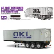 Tamiya RC 56377 40ft Container 3A Semi-Trailer 1:14 Truck Trailer Kit