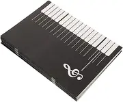 LALADEFIEE Guitarist's Essential Pack Piano Staff Notebook Creative Chord Book Music Composition Notebook Paper for Music Practice
