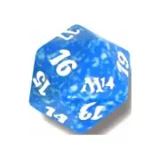 M14 BLUE Spindown Life Counter DICE D20 mtg Mana Dice