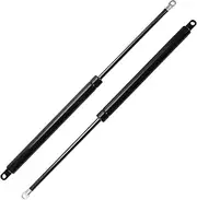 Motoforti 20inch/500mm 178Ib/800N/80kg Lift Supports Struts Gas Springs for Car Tailgate Camper Lid Boat Hatch Window Lid Under Bed Lifting Tool Box Lid Black 2Pcs