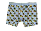 Calvin Klein CK ONE Soft Microfiber Boxer Brief ,NB 2226477, Blue Multi, XS