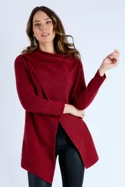Two Way Cross Over Knit@346798