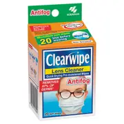 Clearwipe AntiFog Lens Cleaner 20PK