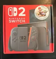 Nintendo Switch 2 + Mario Kart World Console Bundle Brand New In Hand Ships Fast