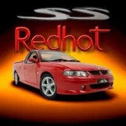 2001 Holden VU SS Ute Redhot 1:18
