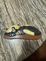 Sleeping Cat Wooden Puzzle Box For Jewelry/ Trinkets.