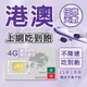 【港澳網卡】3~8天 天數任選 上網吃到飽 不降速 短期旅遊 港澳4G網卡/港澳網卡/香港網卡/澳門上網卡/澳門網卡/港澳上網卡