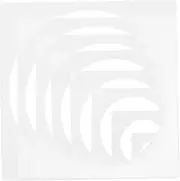 HORIALENCE 8pcs Reusable Plastic Circle Stencils for Crafts and Scrapbooking Easy to Use Templates for DIY Art Projects Durable Design for Unique Creations and Home Decor