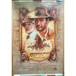 聖戰奇兵 (INDIANA JONES AND THE LAST CRUSADE)- 罕見美國大型電影海報(1989年)