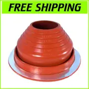 11" Round Base Dektite Silicone Pipe Boot for Metal Roofing - Customizable Fit