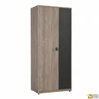 在飛比找momo購物網優惠-【WAKUHOME 瓦酷家具】Feiner1.3尺衣櫥 A0