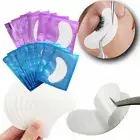 Salon Eyelash Extensions Pads Lint Free Under Eye Gel Patches Pads Lash Eye AU