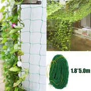 Trellis Net Gardening Garden Support Green Nylon Plant Trellis Netting