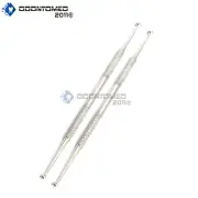 Set Of 2 Pieces Ball Burnisher #28/29 Dental Ortho Dentists Amalgam Tools