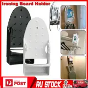 Ironing Board Holder Hanger Door Cupboard Wall Mount Storage Rack Black/White HA