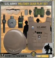 Lollipop United States Army Costume Accessories, Military Gear Toy Set
