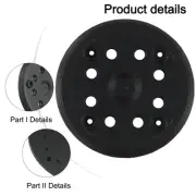 Manual Measurement Deviation 8 Holes Sanding Pad Round Polishing Wheel