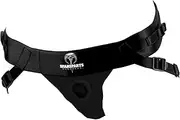 SpareParts HardWear Joque (Double Strap) Harness - Black Size A (20-50inch hips)