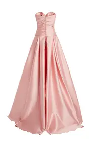 [Zuhair Murad] Mikado Off-The-Shoulder Maxi Dress