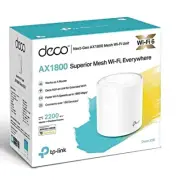 TP-LINK Deco X20 AX1800 WiFi 6 Wireless Gigabit Router Home Mesh Range Extender