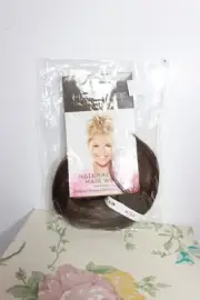 Natural Tone Hair Wrap Hairpiece by Christie Brinkley Wigs medium brown ht10