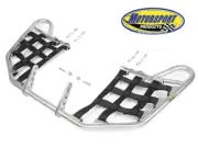 Kawasaki KFX400 KFX 400 Nerfbars Atv Nerf Bars Silver Bars/Black Nets