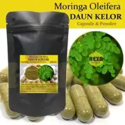 Moringa oleifera-Daun Kelor- 100 Caps-Premium Quality