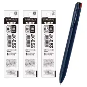 ZEBRA 3color ballpoint pen SARASA clip 3C 0.5mm navy blue barrel refill black 3