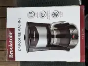 Brookstone Coffee Maker 10 Cup ~ Anti Drip Feature New In Box