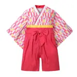 【BABY童衣】任選 日式經典女童和服 37301(深紅)