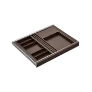 HIGOLD B Series Pull Out Jewellery Drawer Storage - Fits 600mm Cabinet - Natural Finish