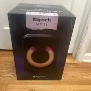 Klipsch GIG XL Portable Rechargeable Bluetooth Party Speaker with Microphone LED