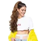 Claw Comb Ponytail Clip In On Pony Tail Hair Extension Drawstring Ombre FHP-258