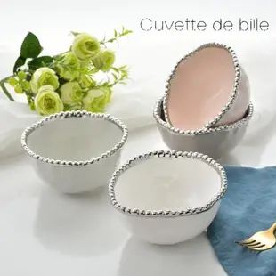 歐式風格色釉陶瓷餐碗 美食碗 馬卡龍色碗水果沙拉碗飯碗湯碗瑕疵
