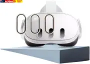 Camera Lens Protector Compatible with Oculus Meta Quest 3 Accessories, Camera Sc