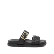 [Fendi] Fendi Nappa-leather Sandals 36 IT BLACK