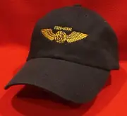 U.S. Air Mail Pilot Wings Commemorative NWA ball cap low-profile hat - dark blue