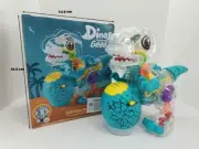 TOY-MOVING & LIGHTING TRANSPARENT GEAR BODY DINO WITH MUSIC (ASK54106)