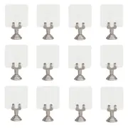 12 x Harp Shape Place Card Menu Holder - 35 x 25mm