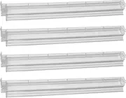 Mahjong Racks with Pushers - Mahjong Racks for Party - Acrylic Mah Jongg Tile Organizer for Home, Board Game Accessories